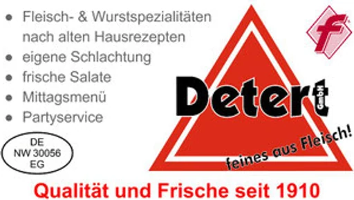 Logo der Fleischerei Detert GmbH