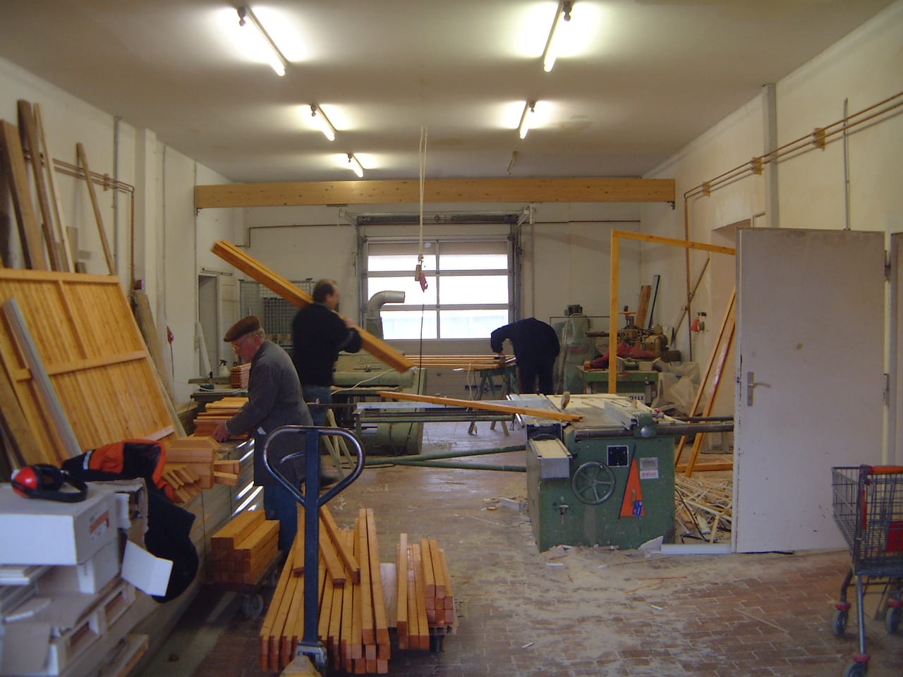 Foto aus Holzbudenbau · 2002