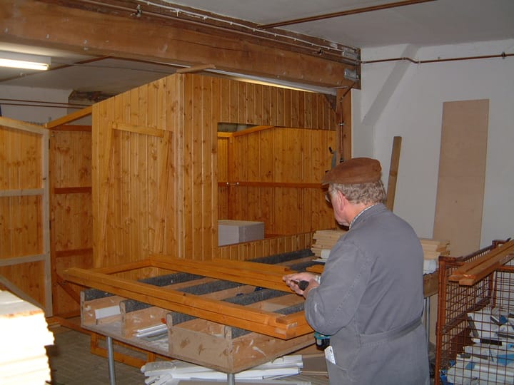 Foto aus Holzbudenbau · 2002