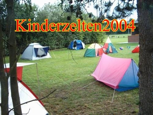Foto aus Zelten für Kinder · 2004