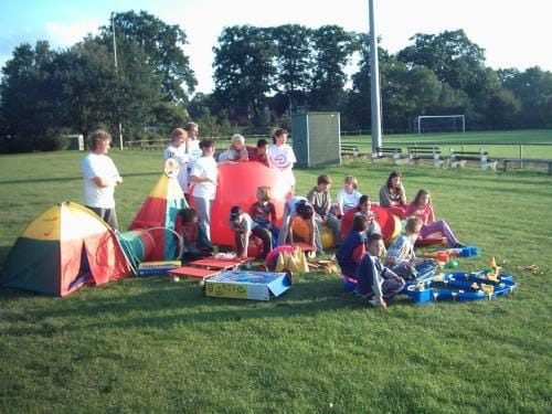 Foto aus Zelten für Kinder · 2004