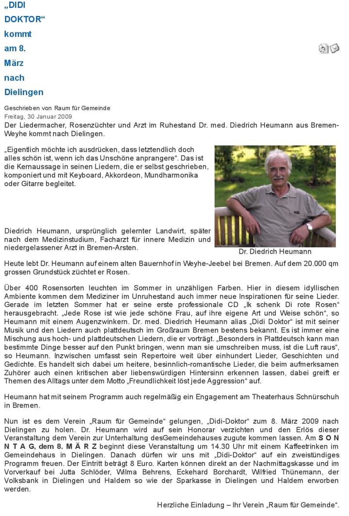 Foto aus DIDI DOKTOR kommt um 8 · 2009