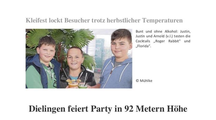 Foto aus Kleifest 2014 · 2014
